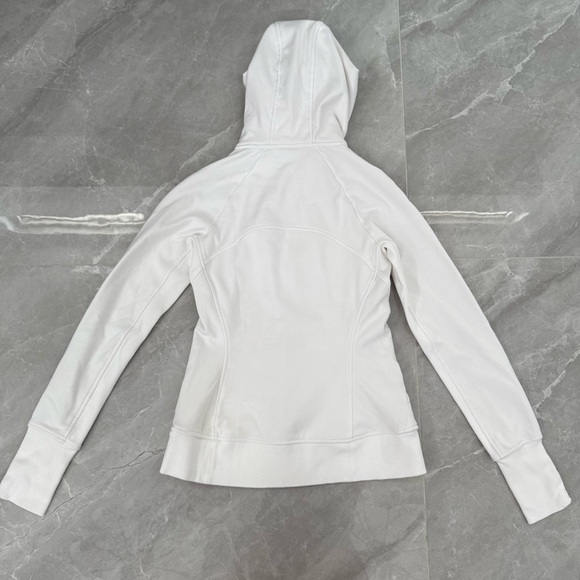 Women’s Athleta Triumph Hoodie Full Zip Jacket Thumbholes Size XS - Picture 10 of 16